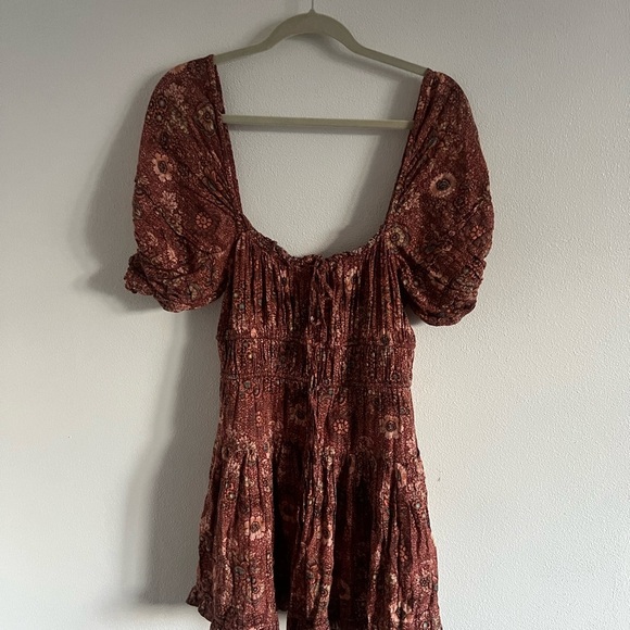 ULLA JOHNSON Juniper Puff Sleeve Dress, size 2 - Picture 4 of 7